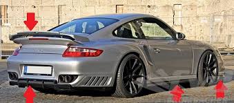 Take a look at our latest 996 csr evo model. Body Kit 997 1 Turbo Moshammer Downforce Aero Kit Satin Black For Paint