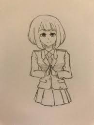 Ochako Uraraka Drawing My Hero Academia Amino You can follow me on social media follow me on. ochako uraraka drawing my hero