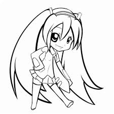A fun coloring page for all you vocaloid fans! Vocaloid Miku Coloring Pages 35 Images Miku Coloring Pages At Getcolorings Free Printable Hatsune Miku Drawing Hatsune Miku Lineart By Kasugaichi On Deviantart