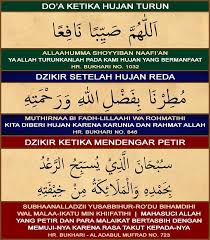 Alhamdulillah Hujan Turun Mari Kita Baca Do A Dan Dzikir Dzikir Yang Terkait Dengan Hujan Jangan Lupa Salah Satu Adab Berdo Sembahyang Doa Kekuatan Doa