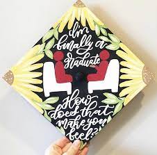 Counseling Psychology College Graduation Cap College Graduation Cap Decoration Psychology Graduation Cap Graduation Cap Decoration