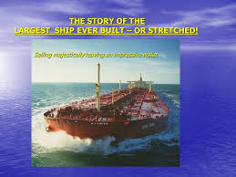 The heaviest ship of any kind, and with a laden draft of 24.6 m (81 ft), it was incapable. The Story Of The Largest Ship Ever Built Or Stretched The Story Of The Largest Ship Ever Built Or Stretched Sailing Majestically Leaving An Impressive Ppt Download