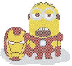 Plus, use our caption/border maker tool to chart your own words. Bogo Free Cross Stitch Pattern Minion Iron Man Pdf Cross Stitch Pattern Pdf Pattern Ins Cross Stitch Floss Cross Stitch Patterns Cross Stitch For Kids