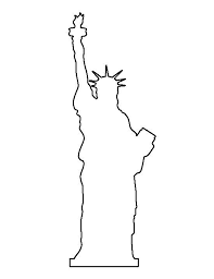 Image Result For Statue Of Liberty Silhouette Statue De La Liberte Deco Usa Pochoir