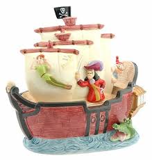 Captain Hook S Ship Cookie Jar Could Put Peppermints In It For The Foyer Cookie Jars Vintage Disney Cookies Collectible Cookie Jars