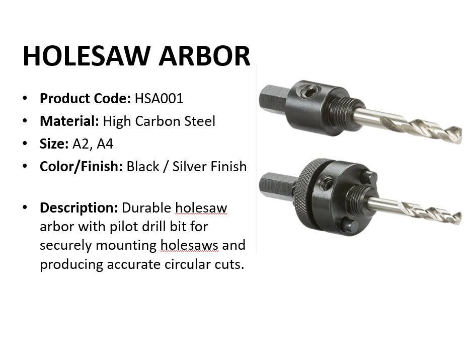 HOLESAW ARBOR product image