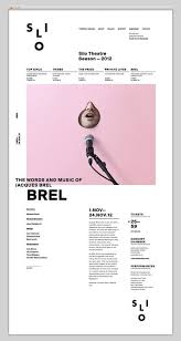Typography Layout In Unsw Built Environment Modern Web Design Web Layout Design Typography Layout