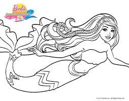 Dibujos Colorear Barbie Sirena Sirena Para Colorear Barbie Sirena Barbie Para Colorear