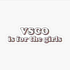 Aesthetic Vsco Journal Aesthetic Tumblr Black And White Stickers Vsco Is For The Girls Sticker Sticker By Modestquotes Girl Stickers Cute Stickers Cute Tumblr Wallpaper