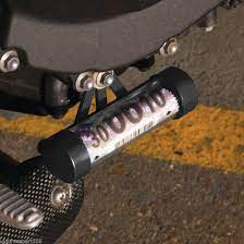 Black Waterproof Detachable Secure Motorcycle Motorbike Tube Tax Disc Cylindrical Holder Interior Accessories Coors Light Beer Can Interior