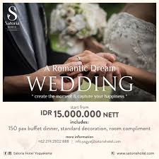 How To Prepare Your Budget Wedding Satoria Hotel Yogyakarta