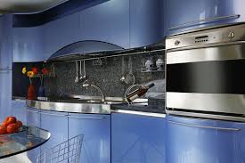 Blue Kitchens With Pitch Perfect Color Schemes In 2020 Blue Kitchens Industrial Style Bathroom Blue Kitchen Cabinets