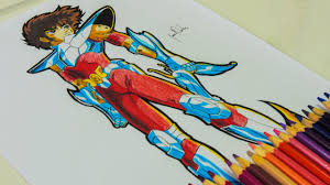 2:11 cleydson moriake desenhos 14 673 просмотра. Desenho Gamer Desenhando O Seiya Do Cavaleiros Do Zodiaco Alma Dos Soldados Youtube