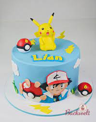 Weitere ideen zu pokemon geburtstag, pokemon, pokemon geburtstagskuchen. Eine Pokemon Torte Mit Pikachu Und Ash Jennys Backwelt