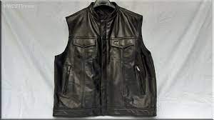 Sons Of Anarchy Style Vest From Fox Creek Leather