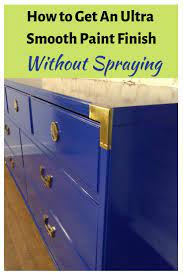 Let's get these cabinets ready for primer. How To Get An Ultra Smooth Finish On Your Painted Furniture Without Using A Sprayer Step By St Sand Painted Furniture Painted Furniture Painting Furniture Diy