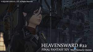 These quests continue with the quest line left in arr. Ffxiv Heavensward Main Scenario Quest 022 Fire And Blood Youtube