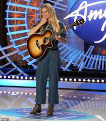 American Idol Katy Perry Gives Harsh Critique To Heather Russell After Cover Of Harleys In Hawaii Daily Mail Online