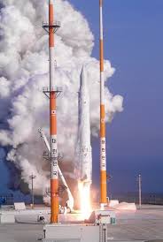 South Korea Launches First Civilian Rocket Amid Tensions With North Space Travel Space Launch Satellites