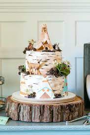Rustic Woodland Animal Baby Shower Pretty My Party Party Ideas