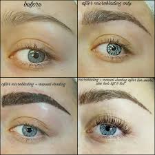 She Wants Very Strong Brows But See How Much They Faded In 2 Wks For The Lash Lift Tint Eyelash Tinting Volume Eyelash Extensions Semi Permanent Eyebrows