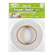 This roll of adhesive is sticky, mighty, and ready for action! 50 Metre Multi Purpose Double Sided Sticky Tape 12mm Width Allthingssticky