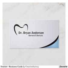 Dental tooth logo dentist business vector card. Dentist Business Cards Zazzle Com In 2021 Dentist Business Card Dental Business Cards Dentist Logo Ideas