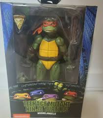 Similarly, the ninja turtles' masks don't make any sense. Neca Teenage Mutant Ninja Turtles 90s Movie Michelangelo Gamestop For Sale Online Ebay