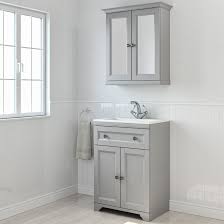 grey vanity unit