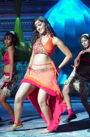 Telugu television actress vishnu priya navel hip stills in pink lehenga choli. Anushka Shetty Thunder Thigh In Hot Item Song Ritzystar