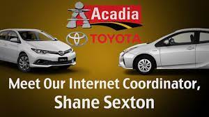 Meet Our Internet Sales Coordinator Shane Sexton - Acadia Toyota - Monc Moncton Automotive Sales Toyota