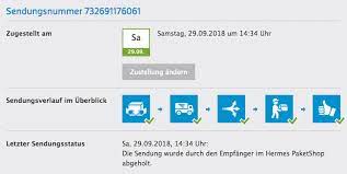 Da der fahrer möglichst alle pakete an einem tag loswerden sollte, kann ihr paket auch später ankommen. Hermes Sendungsverfolgung Ankunftsprognose Parcello