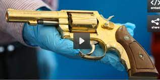 Guns international advertising policy gunsinternational.com is the #1 gun classified website that brings gun buyers and gun brokers or sellers together through classifed advertising of guns, gun related items and services for sale online. Arms Find 15 Kilos Of Semtex Guns Ammunition And Gold Painted Replica Pistol Slugger O Toole