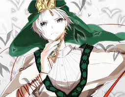 He is the son of hamilcar valca and justina valca. Green Eyes White Hair Male Solo Page 9 Zerochan Anime Image Board