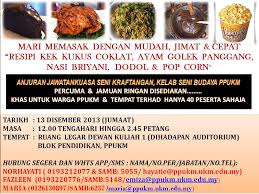 Lebih sedap dan lebih jimat! Bengkel Masakan Mari Memasak Dengan Cepat Mudah Dan Jimat