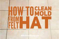 How To Clean Mold From Your Felt Hat Make Home Healthy Moldstain Cleanmold Removestain Cleanhome Cleaning Molding Felt Hat