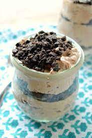 Scatter over the chocolate chips and bake in the lower part of the preheated oven for. No Bake Nutella Oreo Cheesecake Parfaits Sugar Dish Me