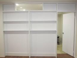 How To Build A Temporary Wall In An Apartment In Nyc Room Divider Walls Bedroom Divider Wall Bookshelves