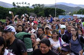 Venezuelan consulate general details in cucuta, colombia. Thousands Pour Into Colombia As Venezuela Reopens Border
