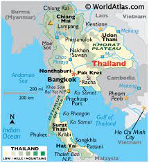 Thailand Country In World Map Thailand Maps & Facts - World Atlas