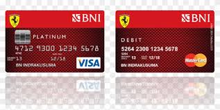 Customers to get a host of exclusive benefits from ferrari. Ferrari Cards By Bni Bni Platinum Debit Bni 46 Hd Png Download 1000x456 4897745 Pngfind