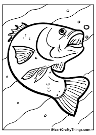 Click on the image or text below to download and print your free coloring page. Fish Coloring Pages Updated 2021