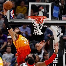 Dallas mavericks star kristaps porzingis displays new court and logo. Utah Jazz Look To Defend Home Court Vs The Dallas Mavericks Slc Dunk