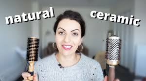 With a conditioner of your choice, brush your hair from root to tip. Which Round Brush Should You Buy Ceramic Or Natural Bristle Brush Best Blowdry Hair Brushes Youtube