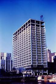 The Marine Bank Building Under Construction About 1960 Milwaukee Milwaukee Wisconsin Banks Building