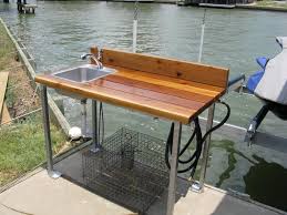 Fish Cleaning Station Ideas Google Search Deckboataccessories Fish Cleaning Station Outdoor Sinks Fish Cleaning Table