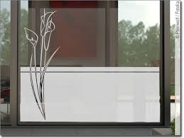 Sichtschutzfolie Blume Callas Glasfolie Fur Fenster