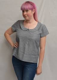 Adding A Peter Pan Collar To The Scout Tee Clothes Sewing Patterns Clothing Patterns Dressmaking