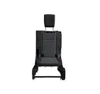 Rear Single Jump Seat + ISO FIX - FOLDS FLAT TO 30 cm + FULLY REMOVABLE + Seat Belt + ISO FIX