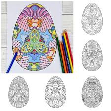 Download Adult Easter Colouring Pages Intricate Eggs Mum In The Madhouse